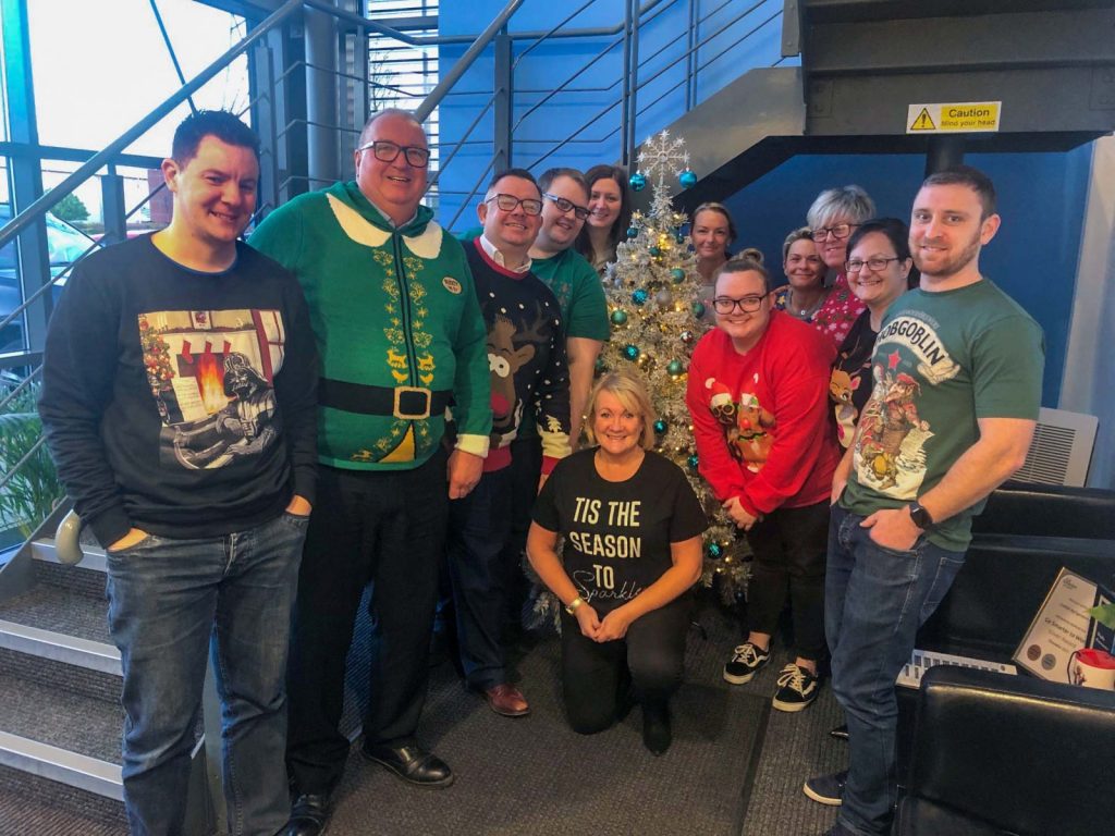 Grace House xmas jumper day